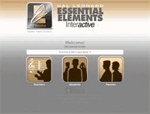 Tablet Screenshot of essentialelementsinteractive.com